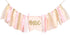 Highchair Banner 1st Birthday - Pink Happy Birthday Banner Party Decorations for