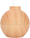 Mini Humidifiers, 130ml USB LED Aroma Essential Oil Diffuser for Room Bedroom Office (Light)