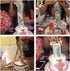 Money Pull Out Kit - Birthday Money Box with 1 Pcs Happy Birthday Cake Topper and 20 Transparent Bag Pockets