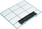 PATIKIL Air Conditioner Air Filter 13.58" x 10.83", Plastic Replacement Screen with Foam for HVAC, Blue Black