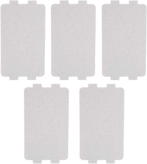 5pcs Waveguide Cover, Universal Microwave Oven Mica Plate Sheet Repairing Parts for Kitchen Microwave Replacement