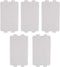 5pcs Waveguide Cover, Universal Microwave Oven Mica Plate Sheet Repairing Parts for Kitchen Microwave Replacement