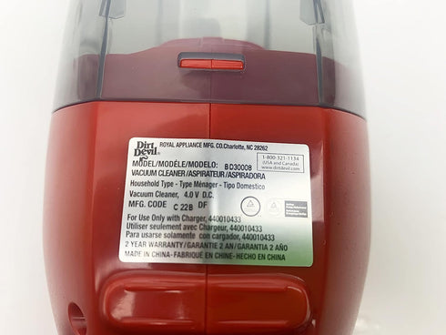Replacement Charger for Dirt Devil 4V Express Cordless Handheld Vacuum Cleaner, BD30008 BD30005
