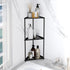 Standing Shower Caddy Corner, 3 Tier Stainless Steel Shower Organizer Stand, Rustproof