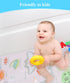 40 Inch 16 Inch, Secopad Bath Mat for Tub Non Slip, Machine Washable Anti-Slip Cartoon Baby Bathtub Shower Mat