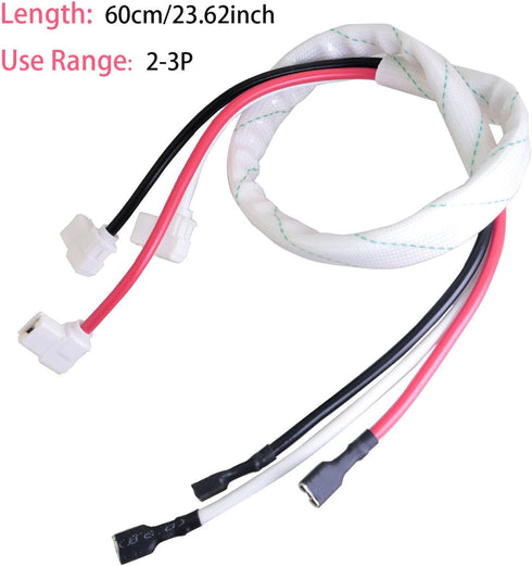 Compressor Saver Replacement 3P Connection Air Conditioning Compressor Connecting Wire 60cm Wire Length for Air Conditioner