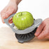 PrepWorks by Progressive 16-Slice Thin Apple Slicer and Corer with Attached Safety Cover - Dishwasher Safe (Grey)