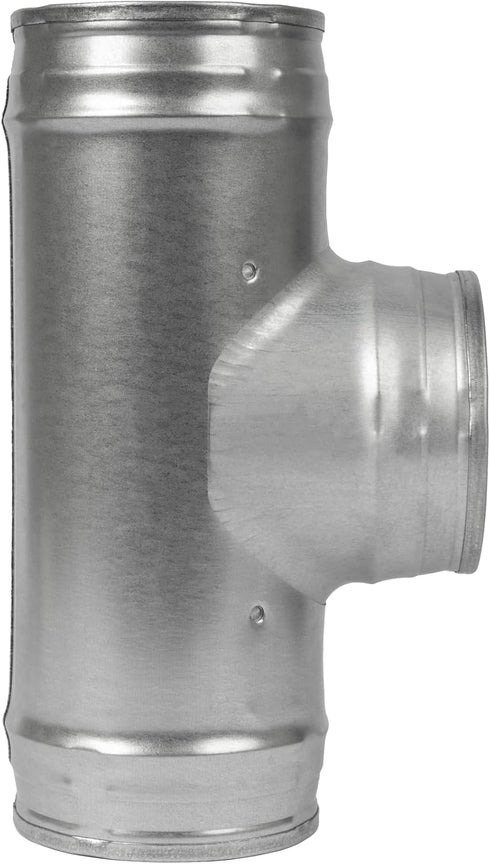 4'' Inch Duct Splitter to 90° Degree, 3 Way Duct Hose Connector for Exhaust Fan