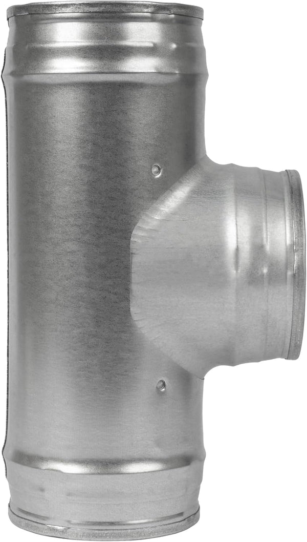 4'' Inch Duct Splitter to 90° Degree, 3 Way Duct Hose Connector for Exhaust Fan