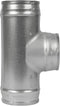 4'' Inch Duct Splitter to 90° Degree, 3 Way Duct Hose Connector for Exhaust Fan