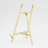 TOPNIKE Table Top Easel, Art Display Easels, Brass Plate Stands for Display, 6 Inch