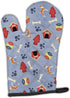 Caroline's Treasures BB3974OVMT Basenji Dog House Collection Oven Mitt, Heat Resistant, Kitchen Mitt for Hot Pans