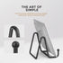 TR-LIFE 3 Pack 3 Inch Plate Stands for Display - Plate Holder Display Stand + Metal Frame Holder Stand for Picture, Decorative Plate, Platter, Book, Photo Easel
