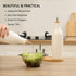 16oz HOMCDALY Ceramic Olive Oil Dispenser for Kitchen, Stoneware Oil and Vinegar Bottles Dispenser, Kitchen Dispenser