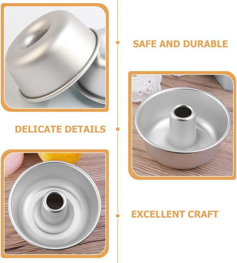Donut Mold Pound Cake Molds, Individual Donut Pan, Round Cake Pan, Aluminum Donut Mould