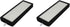 Nispira Premium True HEPA Filter Replacement for Hoover, Fits Air Purifier WH10100 and WH10200, 2 Filters