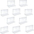 Azar 152727 Horizontal Double-Sided Stand Up Sign Holder, 10 Count, Clear, 6 in W X 4 in H