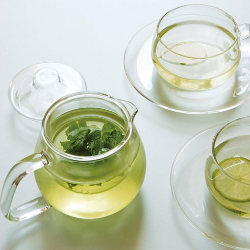 KINTO UNITEA Teapot, 15.2 fl oz (450 ml), Plastic, Dishwasher Safe, Heat Resistant Glass