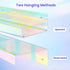 15" 4 Pack upsimples Acrylic Shelves for Wall Decor, Display Shelf for Perfume, Skincare, Nail Polish, Wall Organizer