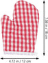 2Pcs Oven Mitts for Play Kitchen,Microwave Oven Gloves Toddler Oven Mitts Kitchen Mitts for Safe