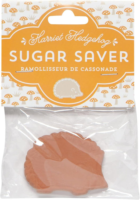 3 Count Now Designs Terracotta Brown Sugar Saver, Hedgehog