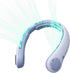 JISULIFE Upgraded Portable Neck Fan, Hands-Free Personal Fan with 5 Speed Gears, 3900 mAh Rechargeable