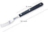 WALLFARM 10" 3-Tine Granny Fork - Pro-Grade Stainless Steel, Heat-Resistant BBQ Meat Fork for Cooking and Serving