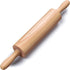 All-Purpose 17.6 Inch Beech Wood Non-Stick Rolling Pin for Baking, Pizza, Pasta, Pie, Cookies, Pastry