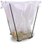 Artigarden Garden Trash Bag Holder - Outdoor Leaf Bag Support Stand Multi-Use Metal