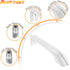 Blutoget 5304486359 5304506469 Refrigerator Door Handle 2Pack 242059501 242059504 Fit for Frigidaire Refrigerator FFTR1814QW4A FFTR1821QW0 FFTR1821QW1 FFTR1814QW3 LFTR1814LWK by Blutoget