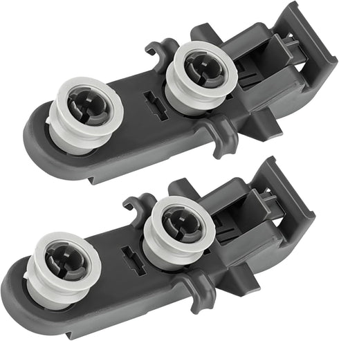 Romalon W10350401 Dishwasher Upper Rack Roller Wheels - Fit for Whirlpool Ken-more Dishwasher (2 Pack)