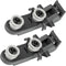 Romalon W10350401 Dishwasher Upper Rack Roller Wheels - Fit for Whirlpool Ken-more Dishwasher (2 Pack)