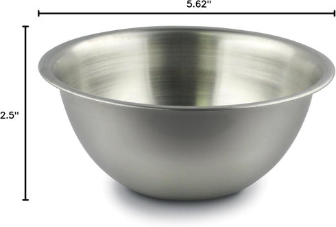 Fox Run Brands 1/2-Quart Mixing Bowl, Stainless Steel, Silver