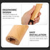 Wok Accessories 2 Pack Wooden Pot Handle, Detachable Cooking Pot Grip Replacement for Frying Pan