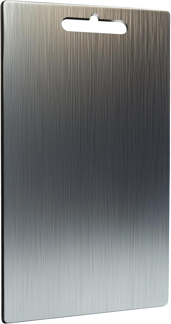 byojia Titanium Cutting Board - Cutting Boards for Kitchen, Double-sided Food-grade Titanium Chopping