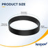 KEEPOW Vacuum Belt for Bissell Powerforce Compact, 1604895 Replacement Belt for Bissell Models, 6 Pack
