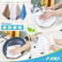 AIDEA Kitchen Towels, Absorbent Soft Dish Cloths for Home, Multi-Purpose Cleaning and Drying, 8PK, 12”x12”