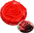 Cake Mould Silicone, Square Rose Cake Mould, Big Family Cake Mould for Cakes, Pizza, Bread Baking Tools, Bakeware,