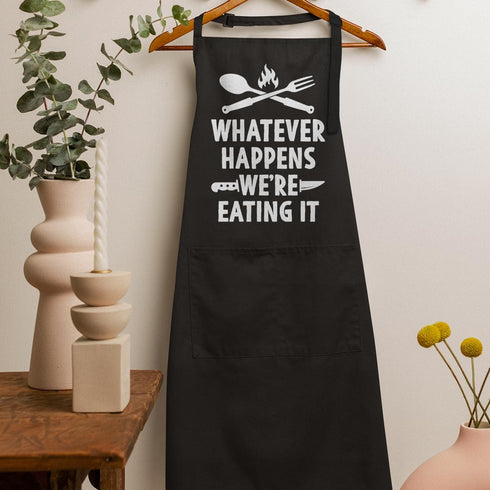 SANDJEST Mens Aprons with Pockets - Funny BBQ Kitchen Cooking Aprons for Birthday Christmas Gifts