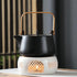 Bamboo's Grocery LoKii 6 Inches Ceramic Teapot Warmer with Cork Cushion, Teapot Heater, Tea Light Warmer, Suitable