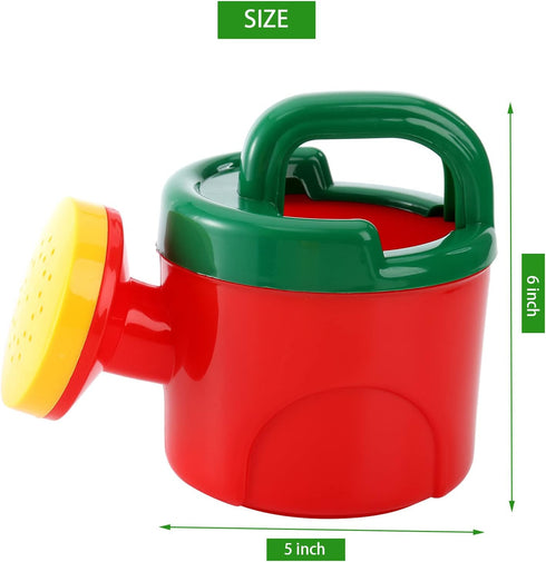 3 Pack Nicunom Plastic Watering Cans for Kids, Sand and Beach Toy Watering Can Toys Kid Garden Water Can Children