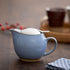 15 Oz Zero Japan Bee House Round Teapot For One, - Ceramic Tea Pot with Stainless Steel Lid and Infuser, Diswasher