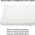 HIFROM 1Pack Replacement Humidifier Wick Filters Water Panel Filter BAYPAD02A1310A for Trane THUMD300ABA00B