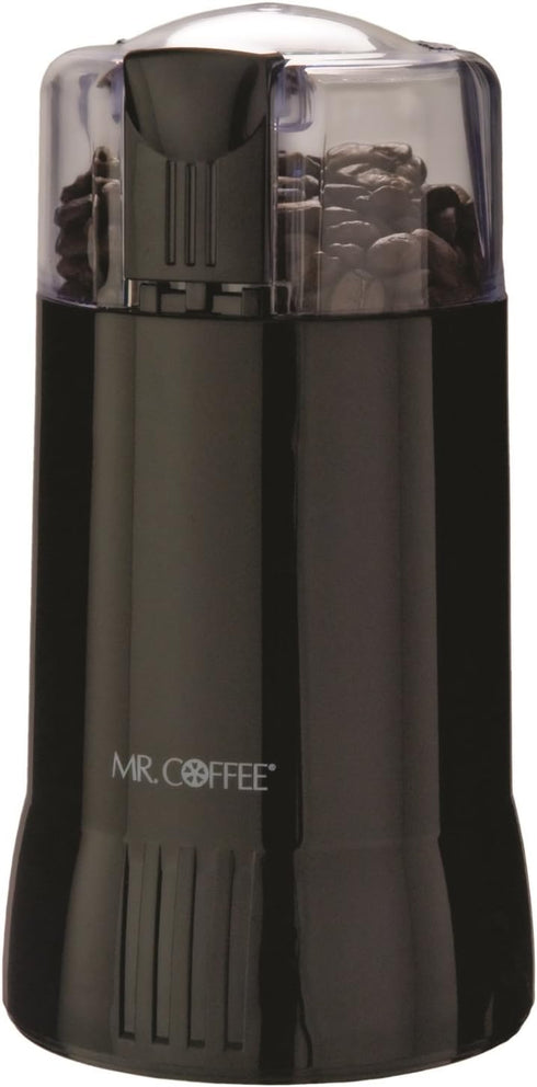 Mr. Coffee Electric Coffee Bean Grinder, Black
