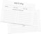 75 Count Recipe Cards, 4x6 Inch Double Sided Thick Card Stock, Modern Minimal Design, Fit with Recipe Binder