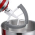 Flex Edge Beater for KitchenAid 4.5/5 QT Tilt Head Stand Mixer - Double Silicone Edge Mixer Paddle, White