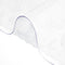 VEVOR Plastic Table Cover 36 x 60 Inch, 1.5 mm Thick Clear