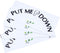 AUEAR Funny Bathroom Toilet Seat Sticker Decal Reminder Decoration for DIY (4 Pack)