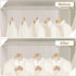 Sosation 45 Pcs Clothes Hanger Connector Hooks, Metal Hanger Extender Clips for Velvet Plastic Wooden Closet