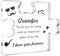 Lerdrtuin Acrylic Block Puzzle Gifts - Best for Grandpa & Grandparents, Christmas &